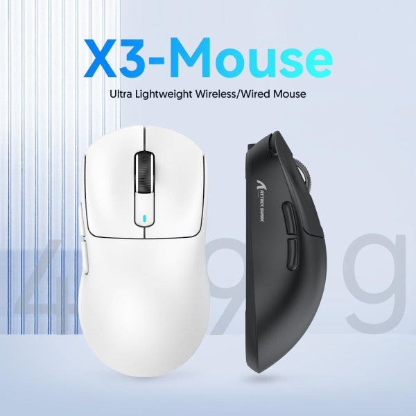 ATTACK SHARK X3 (White) ATTACK SHARK X3 (White)
